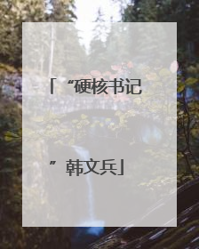 “硬核书记”韩文兵