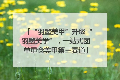 “羽墨美甲”升级“羽墨美学”，一站式团单重仓美甲第三赛道
