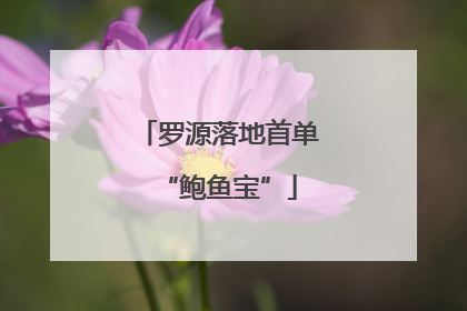 罗源落地首单“鲍鱼宝”