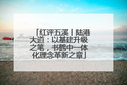 红评五溪丨陆港大道：以基建升级之笔，书鹤中一体化理念革新之章