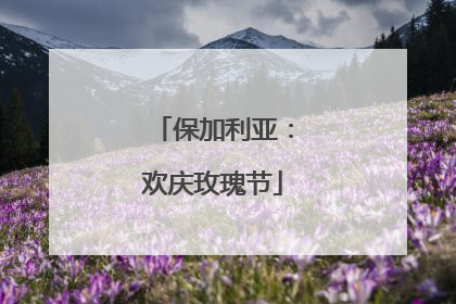 保加利亚：欢庆玫瑰节
