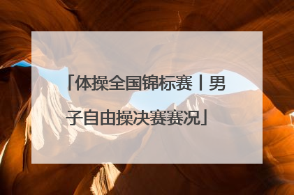 体操全国锦标赛丨男子自由操决赛赛况