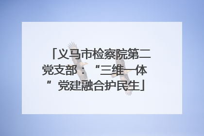 义马市检察院第二党支部：“三维一体”党建融合护民生