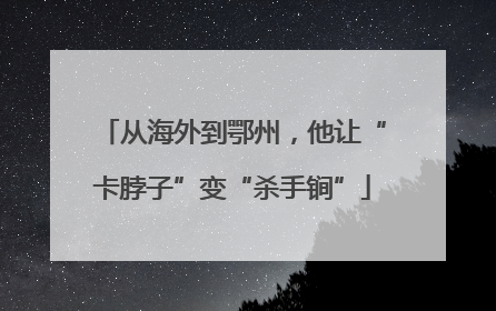 从海外到鄂州，他让“卡脖子”变“杀手锏”