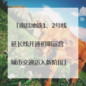 南昌地铁1、2号线延长线开通初期运营 城市交通迈入新阶段