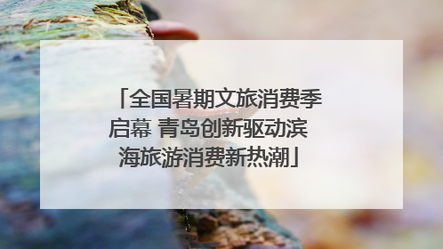 全国暑期文旅消费季启幕 青岛创新驱动滨海旅游消费新热潮