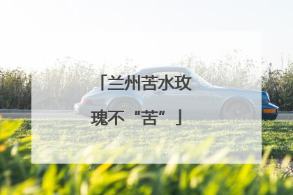 兰州苦水玫瑰不“苦”