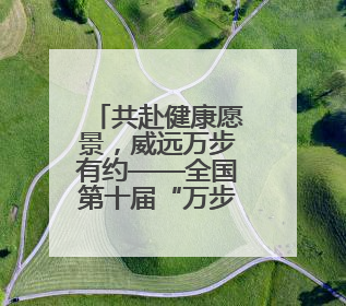 共赴健康愿景，威远万步有约——全国第十届“万步有约”健走激励大赛威远赛区启动仪式