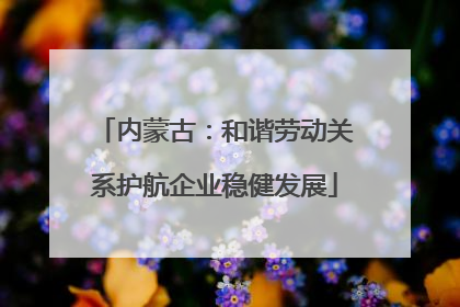 内蒙古：和谐劳动关系护航企业稳健发展