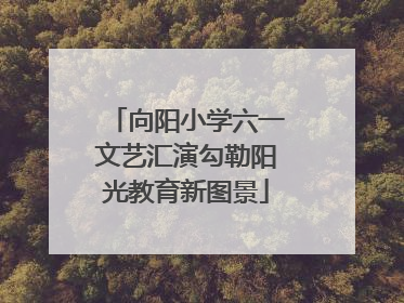 向阳小学六一文艺汇演勾勒阳光教育新图景