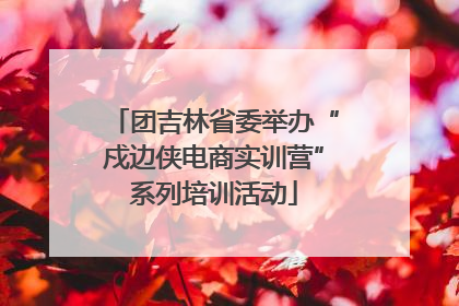 团吉林省委举办“戍边侠电商实训营”系列培训活动