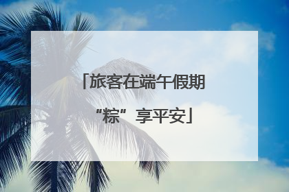 旅客在端午假期“粽”享平安