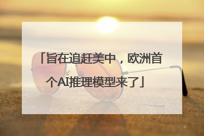 旨在追赶美中，欧洲首个AI推理模型来了