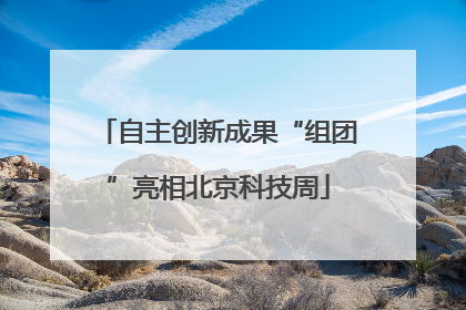 自主创新成果“组团”亮相北京科技周