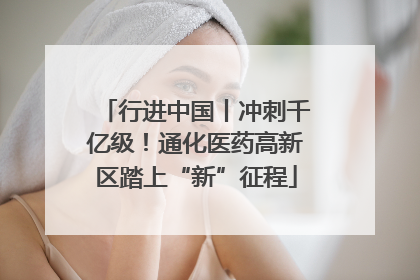 行进中国丨冲刺千亿级！通化医药高新区踏上“新”征程