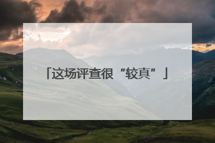 这场评查很“较真”