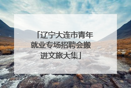 辽宁大连市青年就业专场招聘会搬进文旅大集