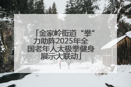 金家岭街道“拳”力助阵2025年全国老年人太极拳健身展示大联动