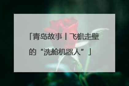 青岛故事丨飞檐走壁的“洗舱机器人”
