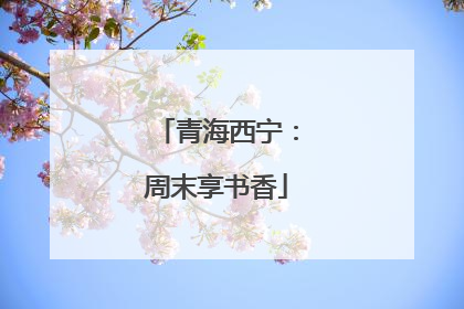 青海西宁：周末享书香