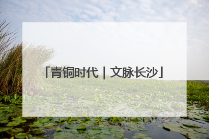 青铜时代｜文脉长沙