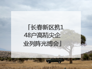 长春新区携148户高精尖企业列阵光博会