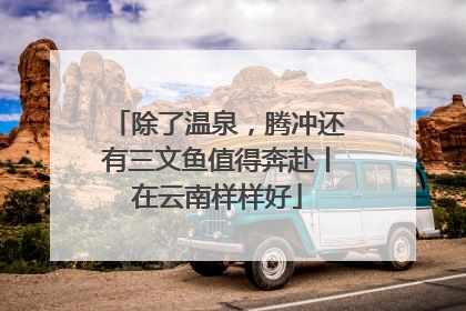 除了温泉，腾冲还有三文鱼值得奔赴丨在云南样样好