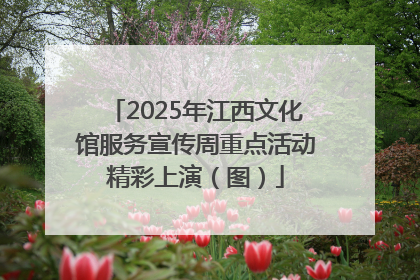 2025年江西文化馆服务宣传周重点活动精彩上演（图）