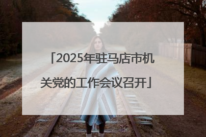 2025年驻马店市机关党的工作会议召开